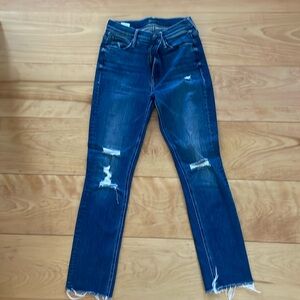 Mother mid rose dazzler jean